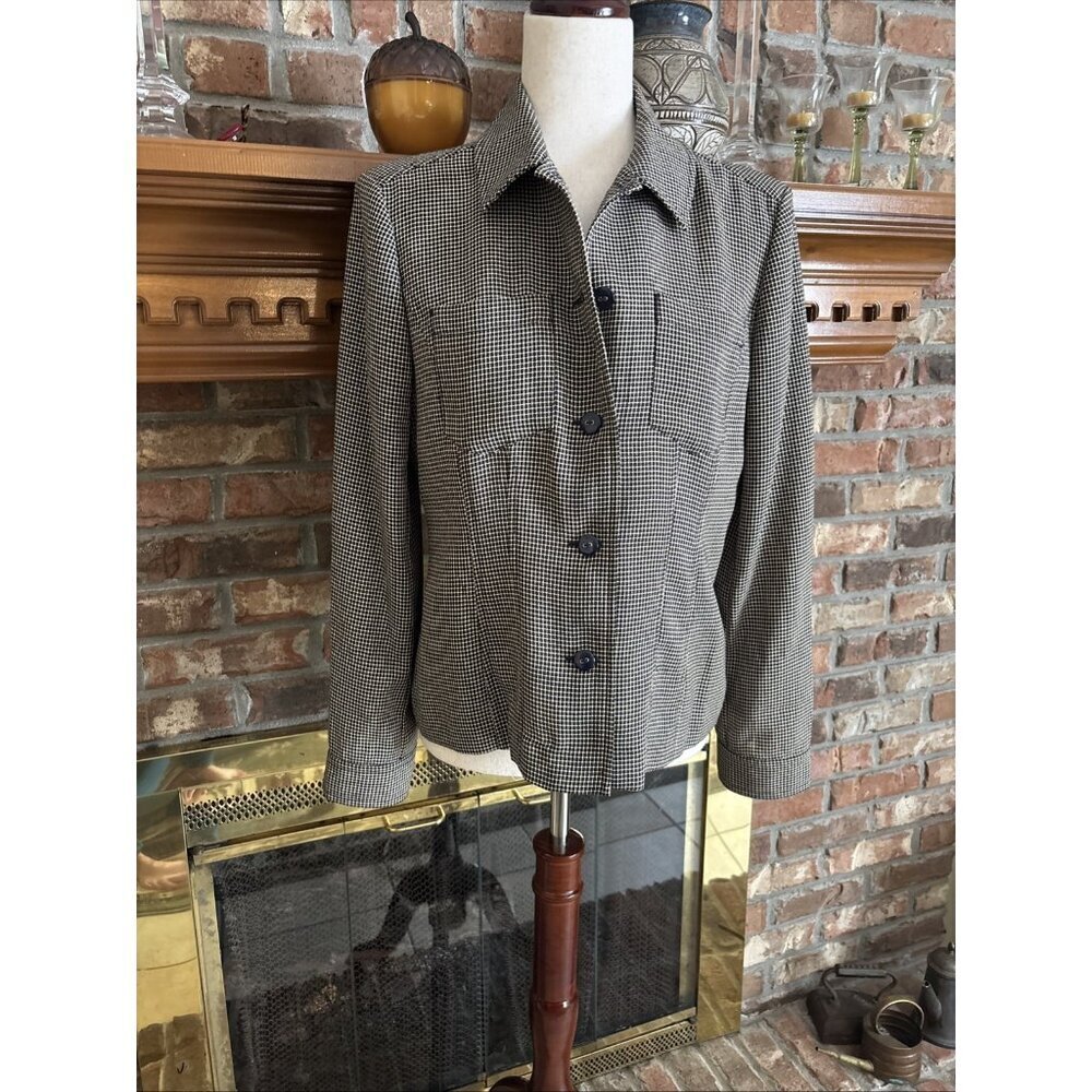 Emma James Black & Cream Blazer Size 6